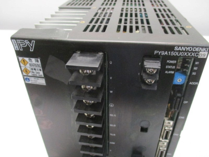SANYO DENKI PY9A150UXXXC09 BL SUPER PY SERVO AMPLIFIER  (AS PICTURED)  UNMP