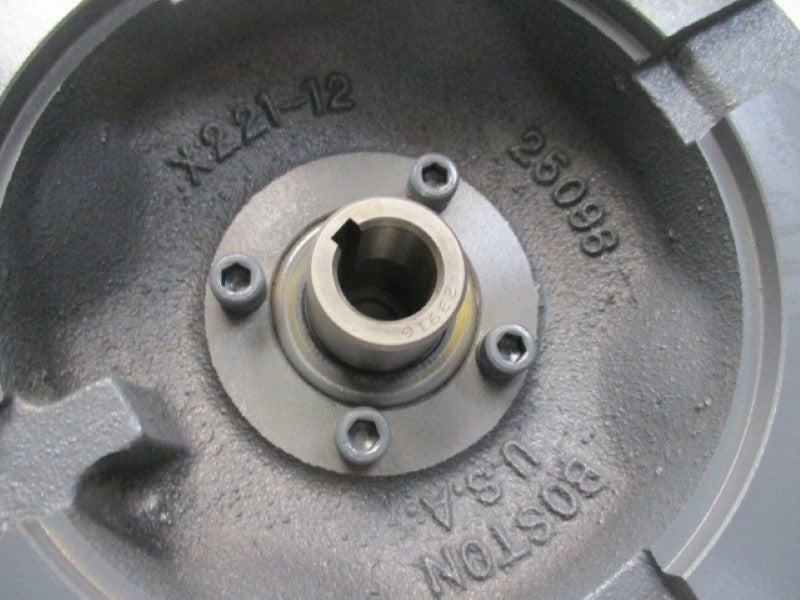 BOSTON GEAR F221DPH-17-B5-H2-3 GEAR SPEED REDUCER RATIO 17.28:1  NSMP