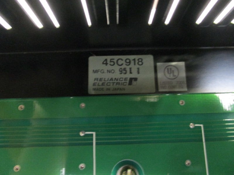 RELIANCE ELECTRIC 45C918 9-SLOT RACK  UNMP