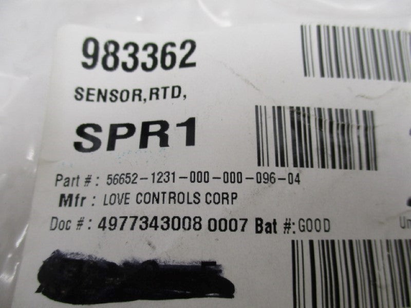 LOVE CONTROLS 56652-1231-000-000-096-04  NSNP