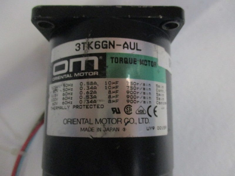 ORIENTAL MOTOR 3TK6GN-AUL TORQUE MOTOR  UNMP