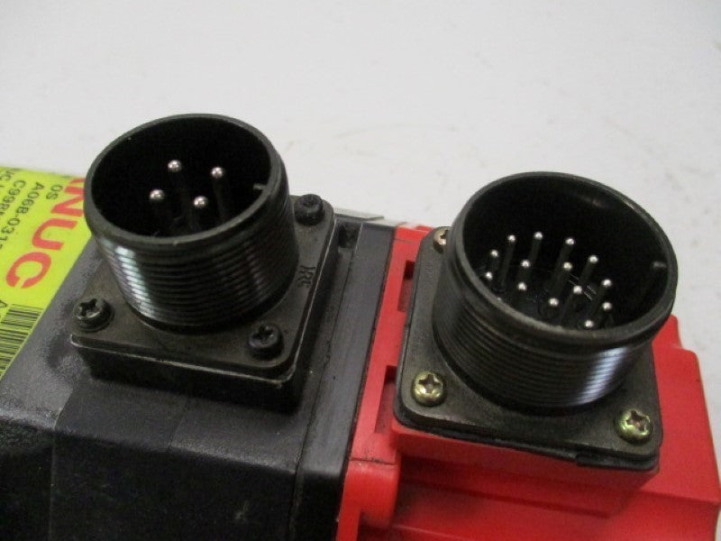 FANUC A06B-0313-B004-R AC SERVO MOTOR 127V 3000RPM 3PH  NSNP