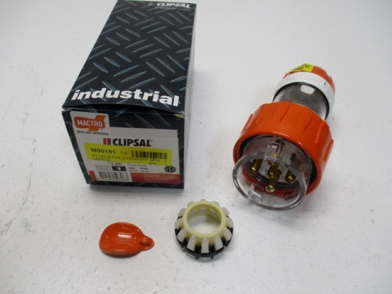 CLIPSAL 56P532 5-PIN PLUG 32A 500V  NSMP