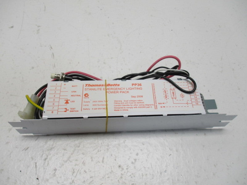 THOMAS & BETTS PP36 EMERGENCY LIGHTING POWER PACK 240V 36W  NSNP
