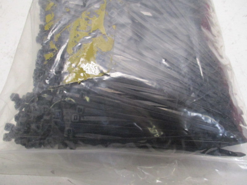 CABAC CT140BK/1000 BLACK CABLE TIES (PKG OF 1000)  NSMP