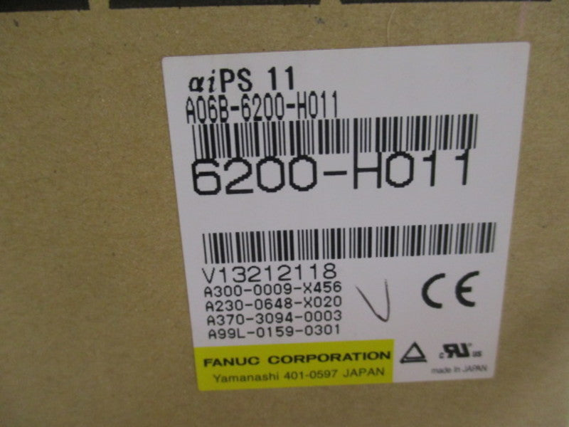 FANUC A06B-6200-H011 SERVO AMPLIFIER 3PH 200-240V 46A  NSMP