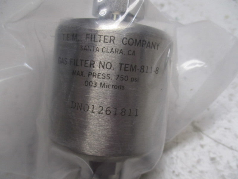 CALIFORNIA SEAL & FASTNER TEM-811-8-NP GAS FILTER 1/2"  NSMP