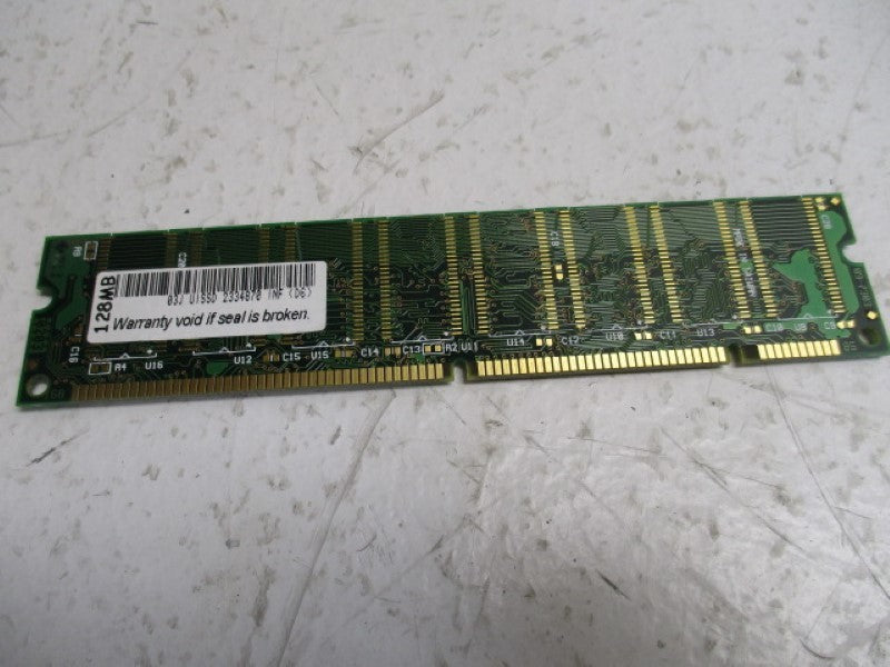 JET RAM JM317S643A-75-D6 MEMORY MODULE 128MB  UNMP