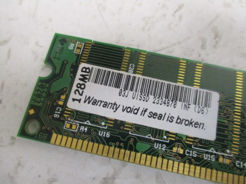 JET RAM JM317S643A-75-D6 MEMORY MODULE 128MB  UNMP