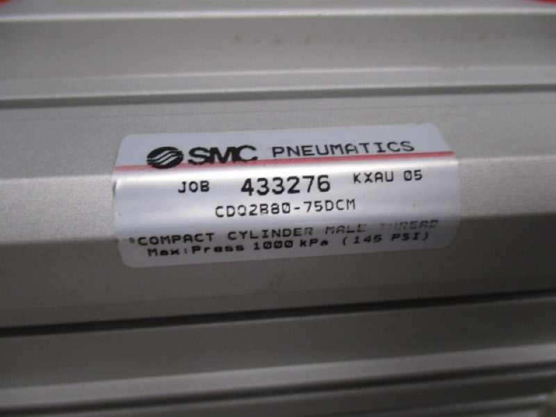 SMC CDQ2B80-75DCM COMPACT PNEUMATIC CYLIDNER  NSNP