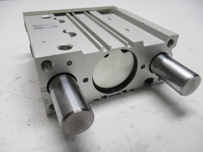 SMC MGPM50-75 CYLINDER GUIDE (AS PICTURED)  UNMP
