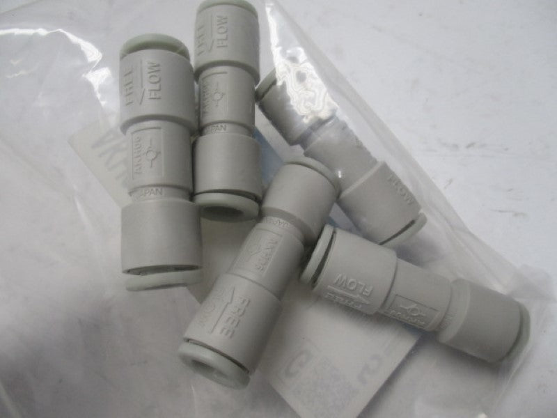 SMC AKH06-00 STRAIGHT CHECK VALVE (PKG OF 5) * NEW IN FACTORY BAG *