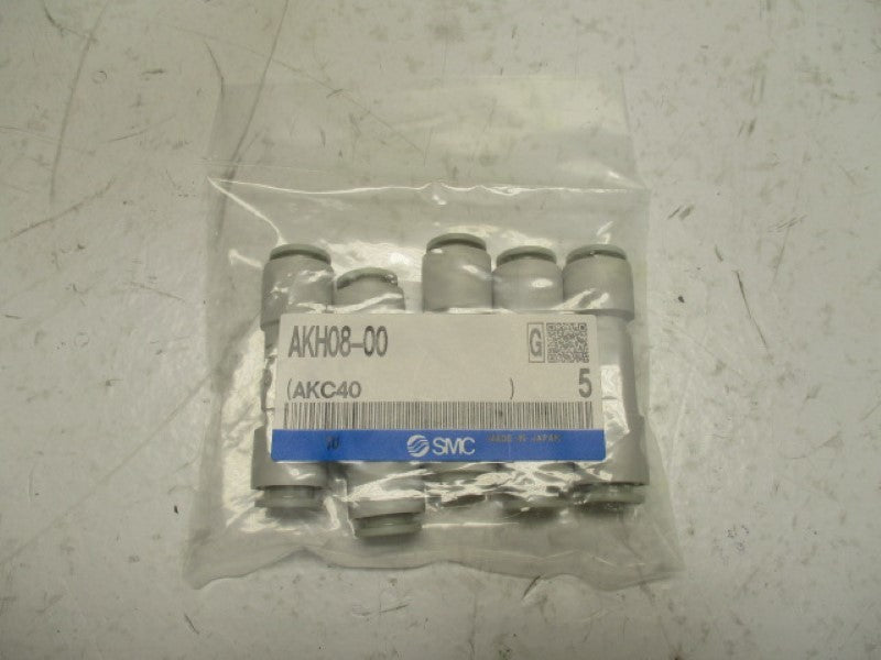 SMC AKH08-00 STRAIGHT CHECK VALVE (PKG OF 5)  NSMP