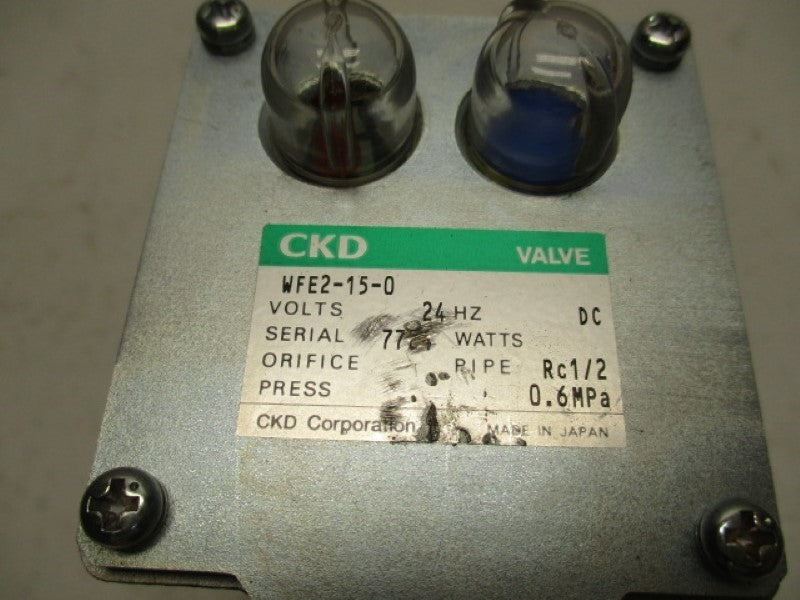 CKD WFE2-15.0 VALVE 24VDC  NSNP