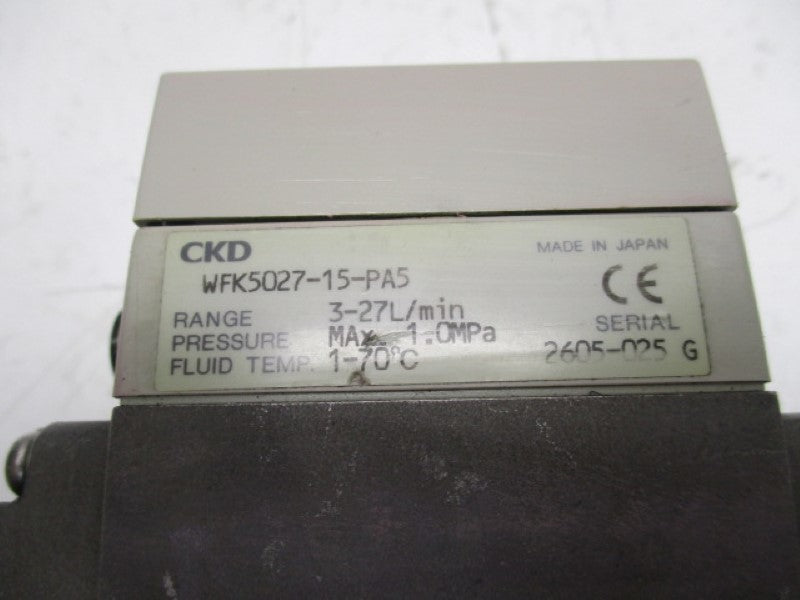 CKD WFK5027-15-PA5 FLOW SENSOR  UNMP
