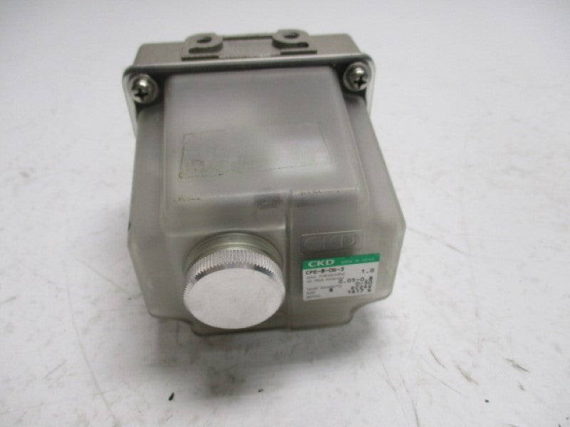 CKD CPE-8-0G-3 MECHANICAL COOLANT PRESSURE SWITCH 24VDC  UNMP