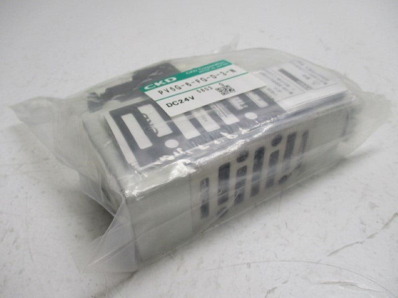 CKD PV5G-6-FG-D-3-N SOLENOID VALVE 24VDC  NSMP