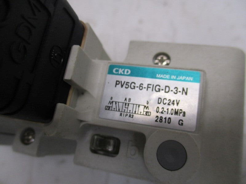 CKD PV5G-6-FIG-D-3-N SOLENOID VALVE 24VDC   NSNP