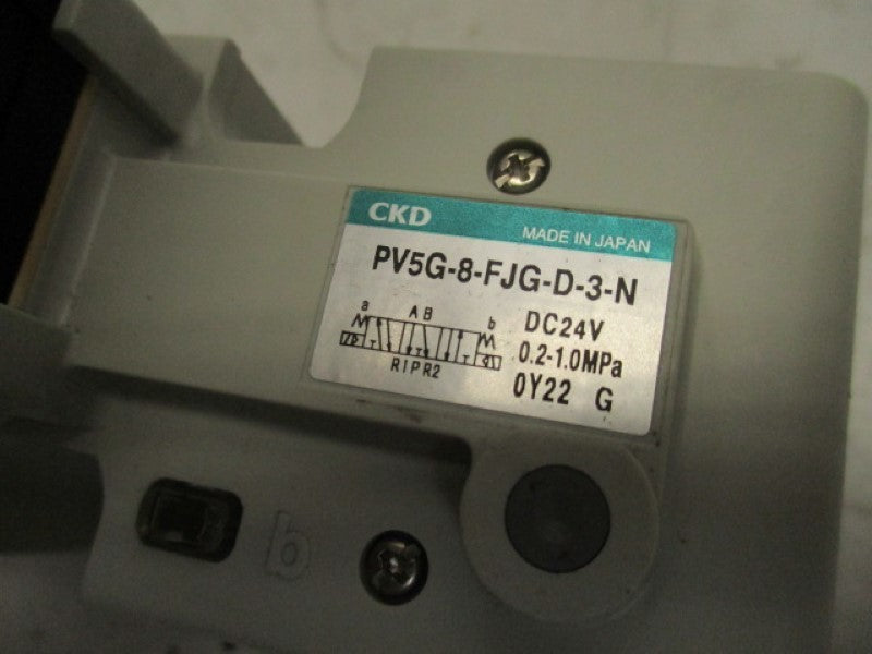 CKD PV5G-8-FJG-D-3-N SOLENOID VALVE 24VDC   NSNP