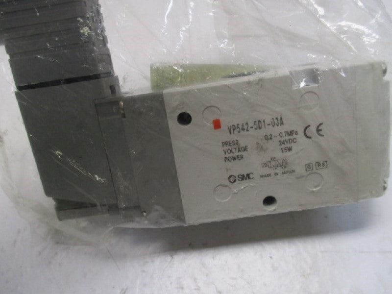 SMC VP542-5D1-03A SOLENOID VALVE 24VDC   NSMP