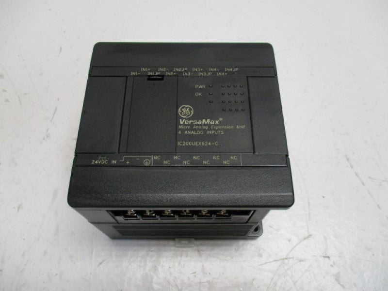 GENERAL ELECTRIC IC200UEX624-C MICRO ANALOG EXPANSION UNIT 24VDC  NSNP