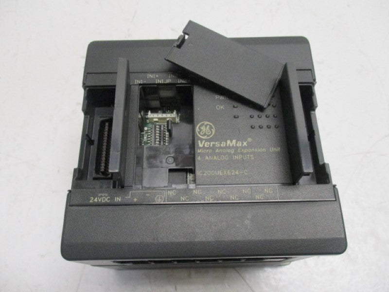 GENERAL ELECTRIC IC200UEX624-C MICRO ANALOG EXPANSION UNIT 24VDC  NSNP