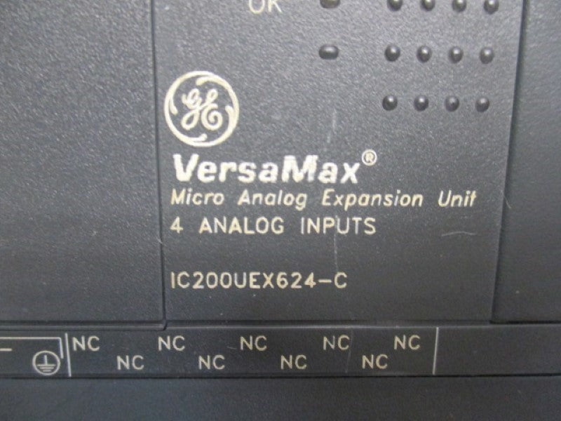 GENERAL ELECTRIC IC200UEX624-C MICRO ANALOG EXPANSION UNIT 24VDC  NSNP