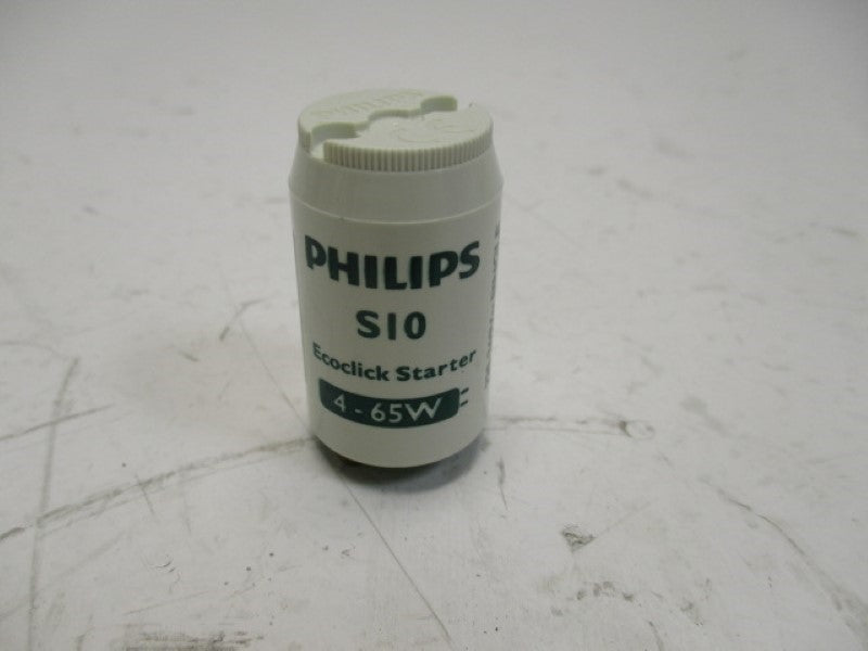 PHILIPS S10 FLOURESCENT TUBE STARTER  4-65W 220-240V  NSNP