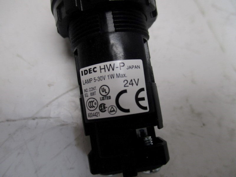 IDEC HW1P-2Q4R RED CONTROL UNIT 24V  NSMP