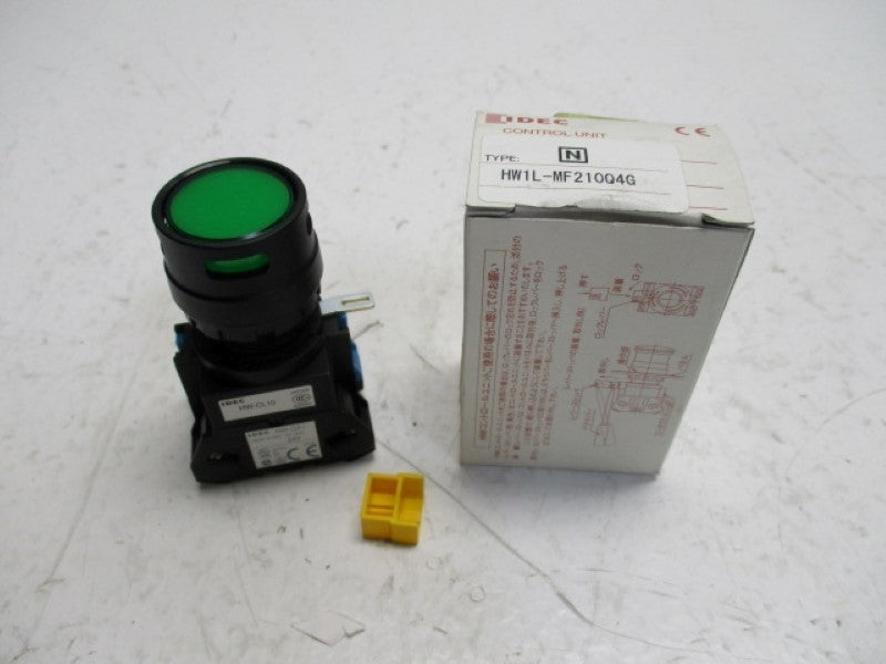 IDEC HWIL-MF210Q4G GREEN PUSHBUTTON 24V  NSMP