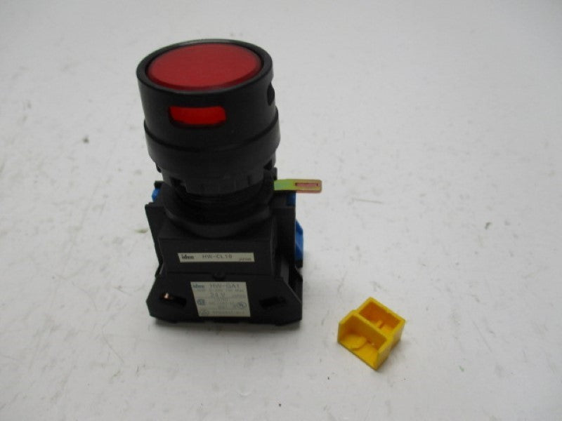 IDEC HWIL-MF210Q4-R RED PUSHBUTTON 24V  NSNP