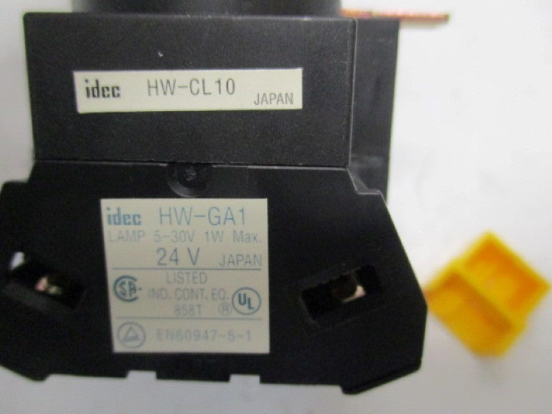 IDEC HWIL-MF210Q4-R RED PUSHBUTTON 24V  NSNP
