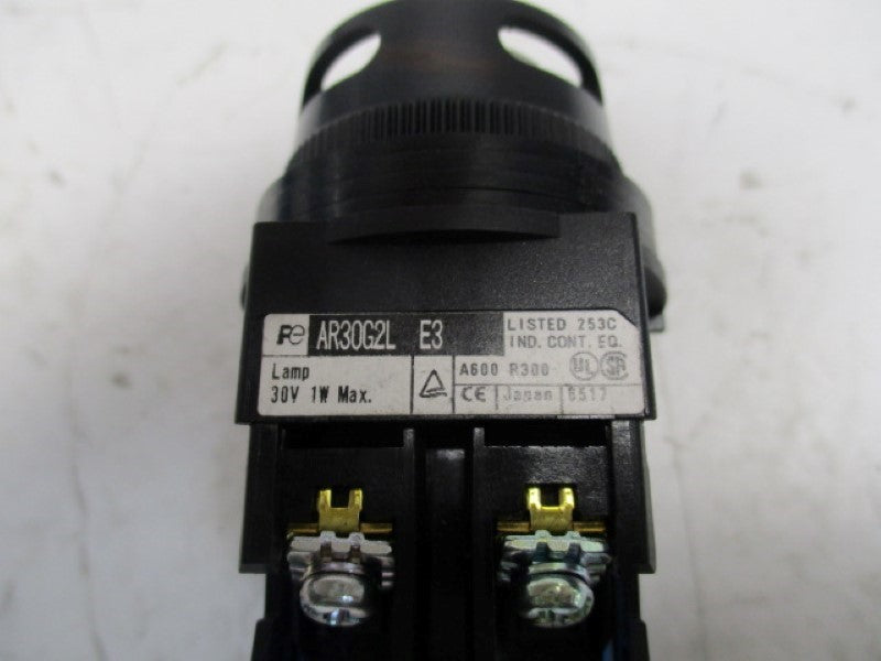 FUJI ELECTRIC  AR30G2LE3-W WHITE PUSHBUTTON  NSNP