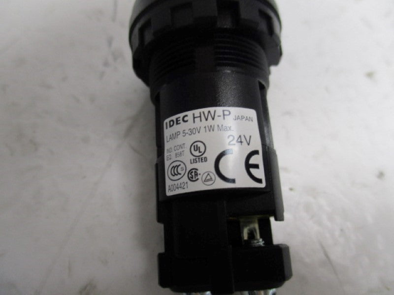 IDEC HW-P-W WHITE PILOT LIGHT  24C NSNP