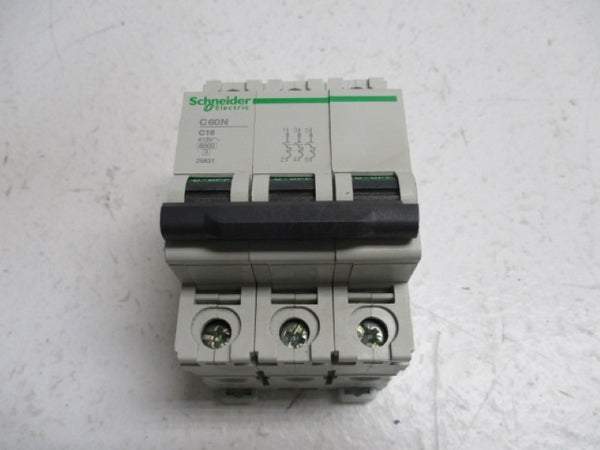 SCHNEIDER ELECTRIC C60N-C16 25831 CIRCUIT BREAKER 16A   NSNP