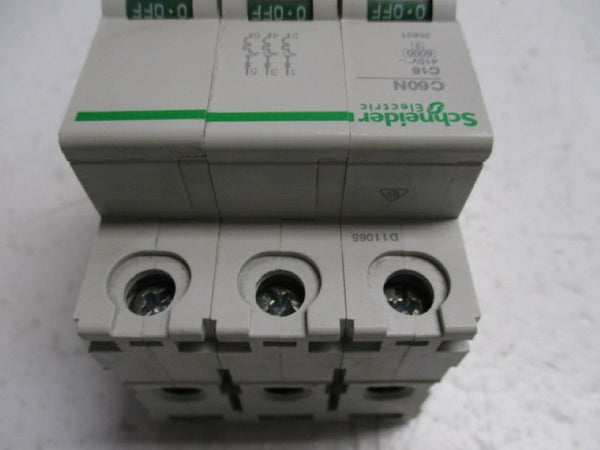 SCHNEIDER ELECTRIC C60N-C16 25831 CIRCUIT BREAKER 16A   NSNP