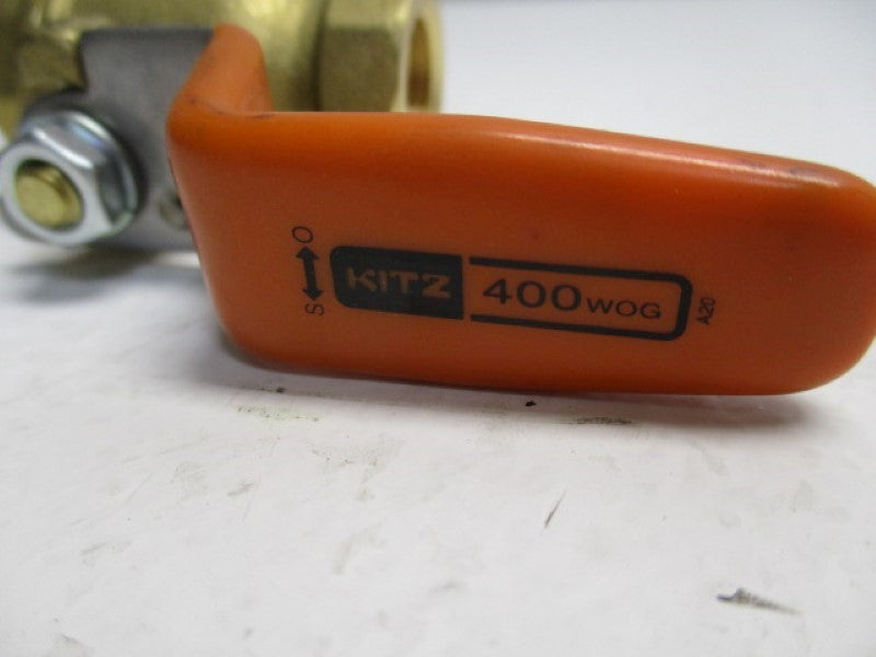KITZ 400WOG BALL VALVE 3/8"  NSNP