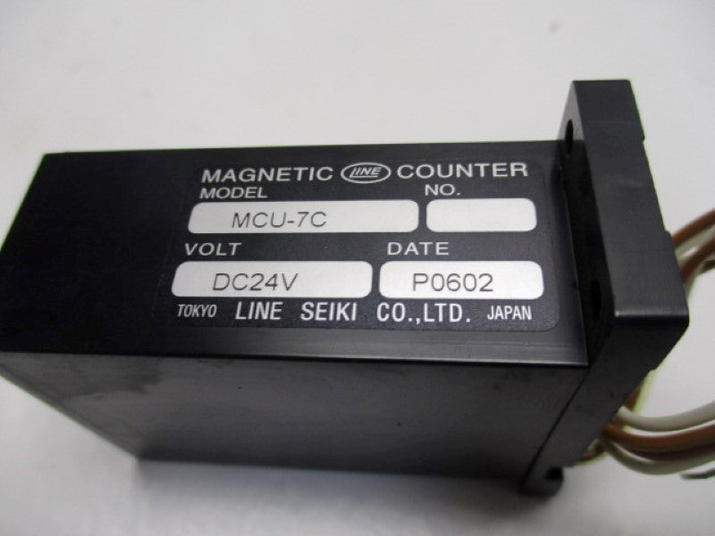 MAGNETIC LINE MCU-7C COUNTER 24VDC  NSNP