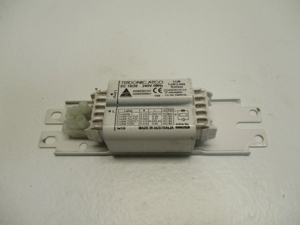 TRIDONIC ATCO EC18/20 BALLAST 240V  UNMP