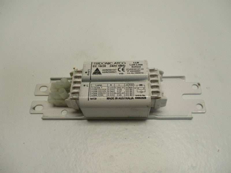 TRIDONIC ATCO EC18/20 BALLAST 240V  UNMP