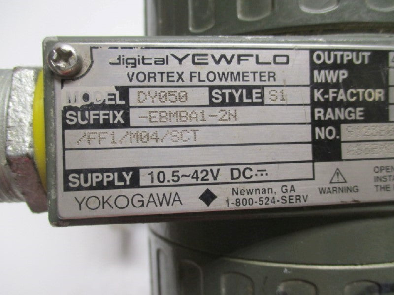 YOKOGAWA DY050-EBMBA1-2N/FF1/M04/SCT VORTEX FLOWMETER  UNMP
