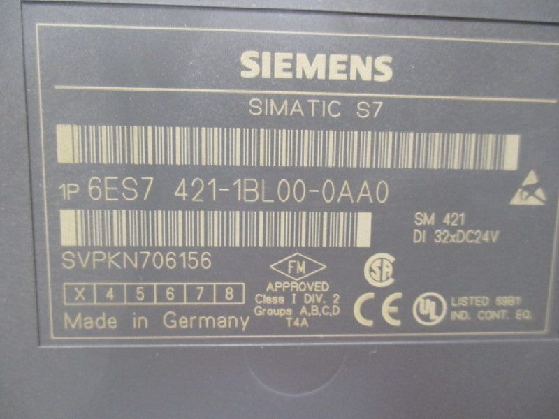 SIEMENS 6ES7421-1BL00-0AA0  UNMP