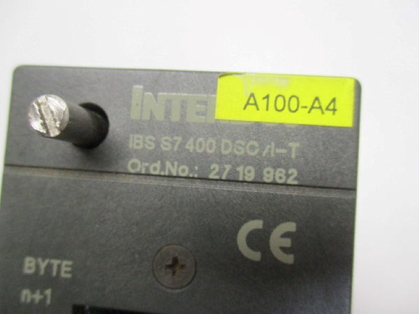 PHOENIX CONTACT IBSS7400DSC/I-T 2719962 TERMINATION BOARD (AS PICTURED)  UNMP