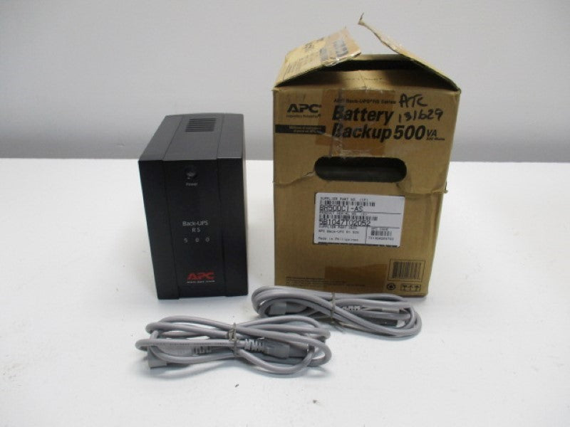 APC BR500CI-AS BATTERY BACKUP 500VA  NSMP