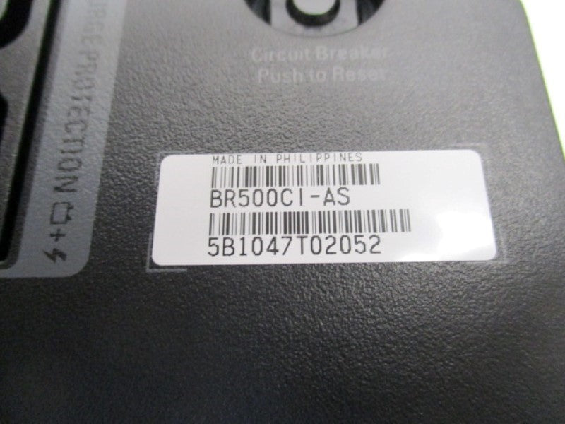 APC BR500CI-AS BATTERY BACKUP 500VA  NSMP