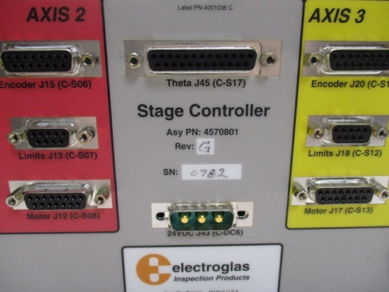 ELECTROGLAS 4570801 STAGE CONTROLLER  UNMP