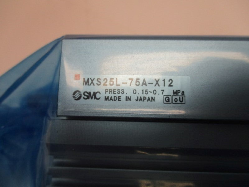 SMC MXS25L-75A-X12 SLIDE CYLINDER  NSMP
