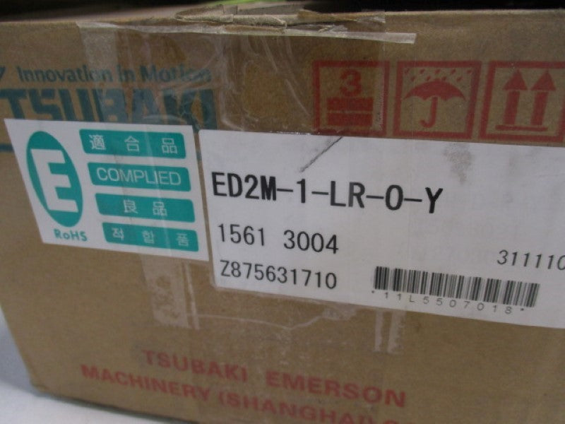 TSUBAKI MITER ED2M-1-LR-0-Y GEAR BOX RATIO 1:1  NSMP