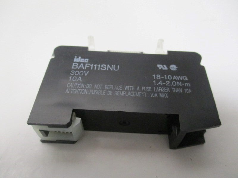 IDEC BAF111SNU TERMINAL BLOCK 10A 300V  NSMP