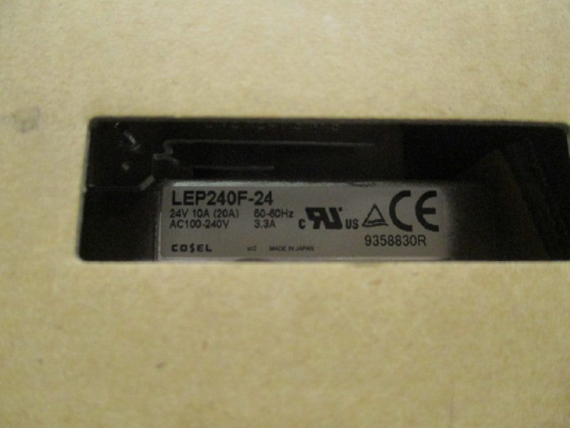 COSEL LEP240F-24 POWER SUPPLY 100-240VAC * NEW IN BOX  *